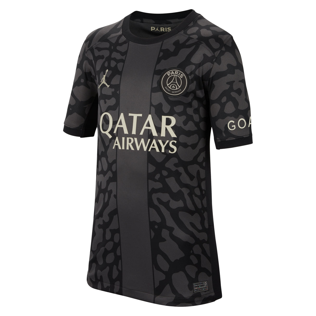 PSG x Jordan Third Stadium Shirt 2023-24 - Kids with Kimpembe 3 printing - Kit Captain