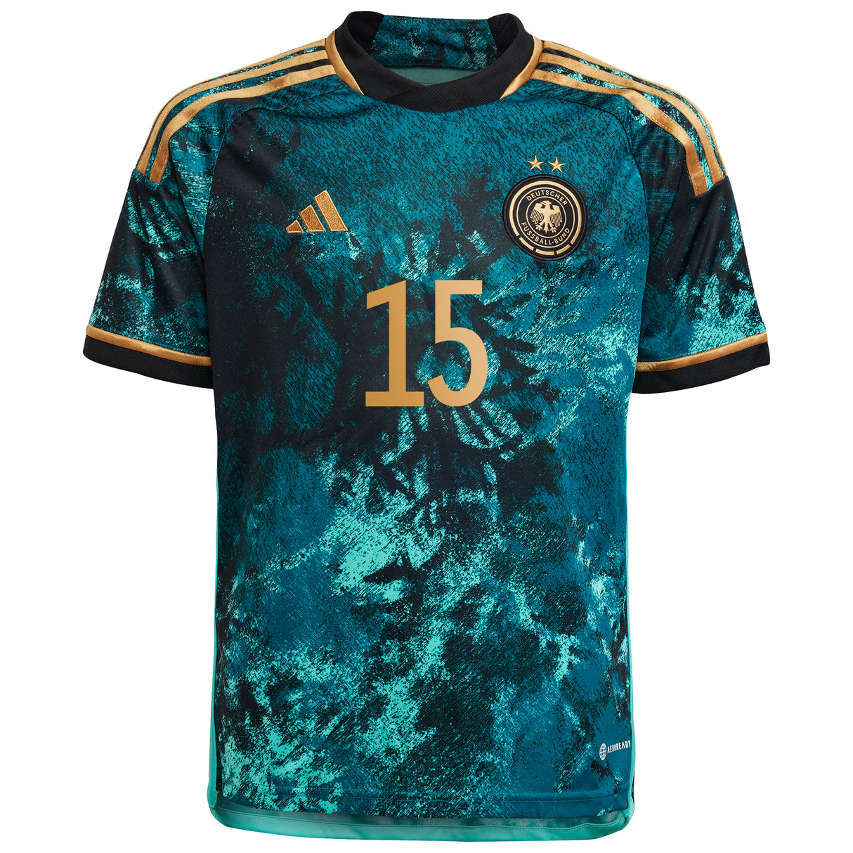 Germany Away Shirt 2023 - Kids with Nüsken 15 printing - Kit Captain