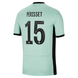 Chelsea Third Stadium Shirt 2023-24 with Perisset 15 printing - Kit Captain