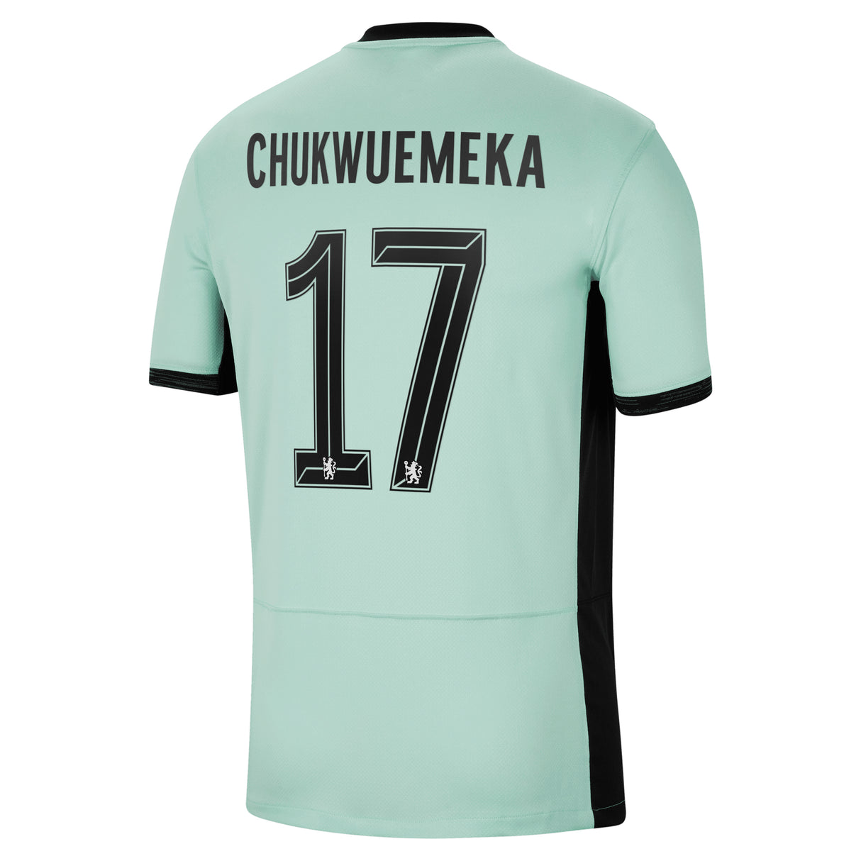 Chelsea Cup Third Stadium Shirt 2023-24 with Chukwuemeka 17 printing - Kit Captain