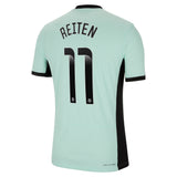 Chelsea WSL Third Vapor Match Shirt 2023-24 with Reiten 11 printing - Kit Captain