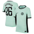 Chelsea WSL Third Stadium Shirt 2023-24 - Kids with Buchanan 26 printing - Kit Captain