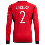 Manchester United Cup Home Shirt 2023-24 - Kids - Long Sleeve with  Lindelof 2 printing - Kit Captain