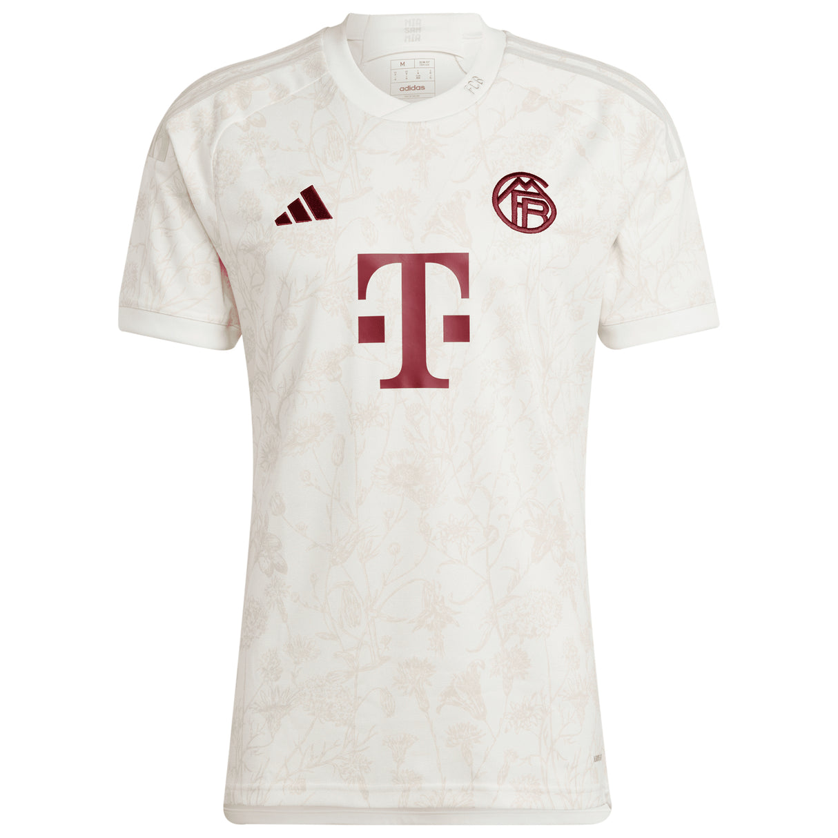 FC Bayern adidas Third Shirt 2023-24 with Upamecano 2 printing - Kit Captain