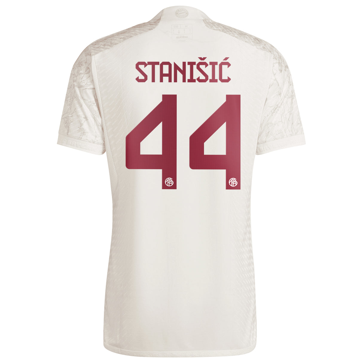 FC Bayern adidas Third Authentic Shirt 2023-24 with StaniÅ¡ic 44 printing - Kit Captain