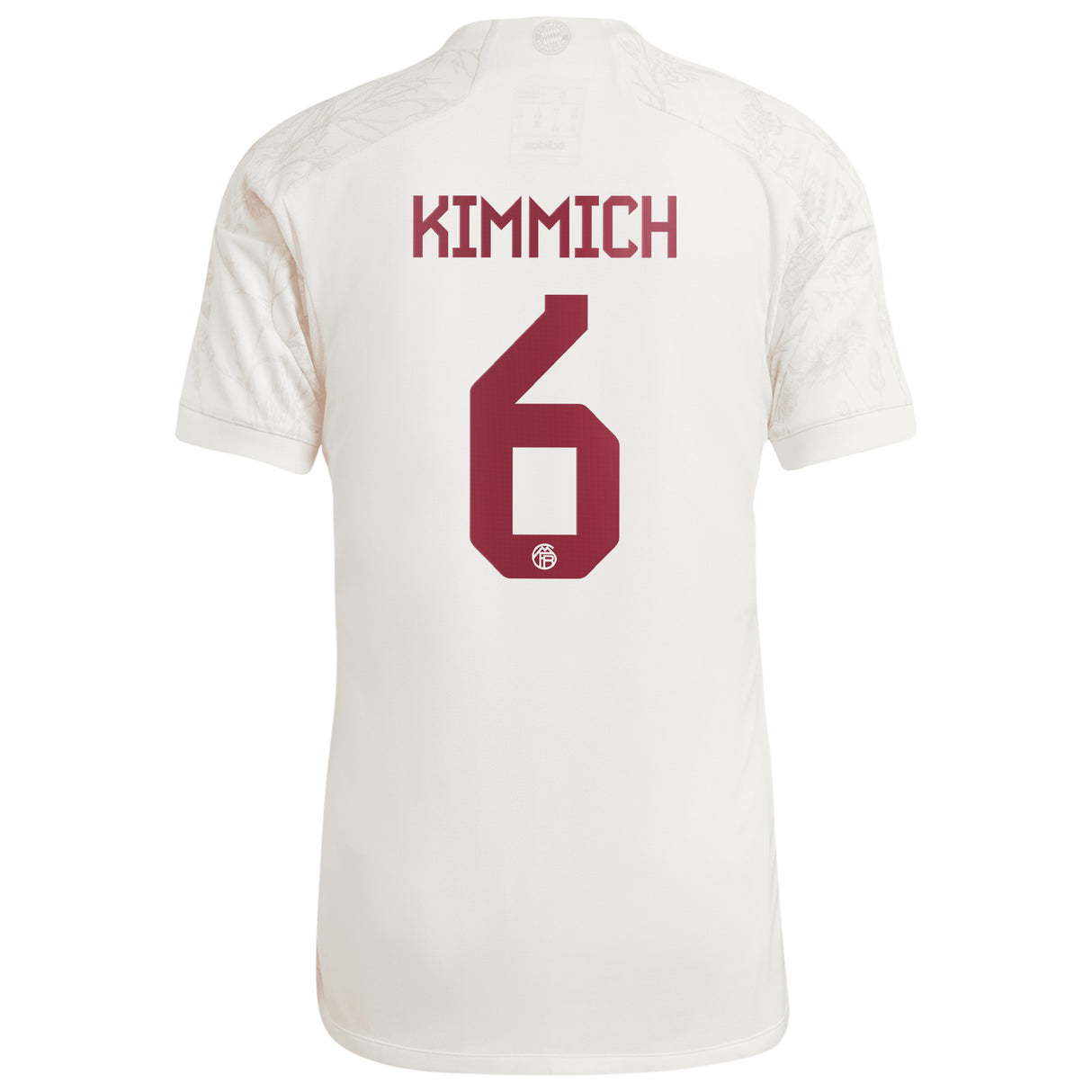 FC Bayern adidas Third Shirt 2023-24 with Kimmich 6 printing - Kit Captain