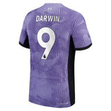 Liverpool Nike Third Dri-Fit Adv Match Shirt 2023-24 with Darwin 9 printing - Kit Captain