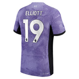 Liverpool Nike Third Dri-Fit Adv Match Shirt 2023-24 with Elliott 19 printing - Kit Captain