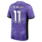 Liverpool Nike Third Stadium Shirt 2023-24 with M.Salah 11 printing - Kit Captain