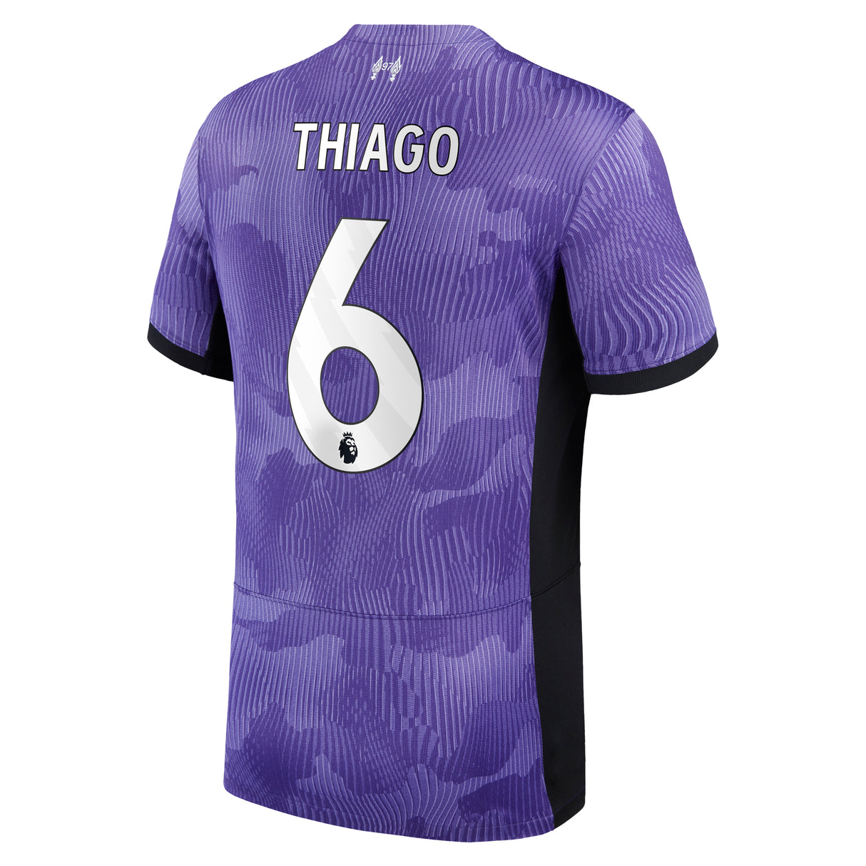 Liverpool Nike Third Stadium Shirt 2023-24 with Thiago 6 printing - Kit Captain