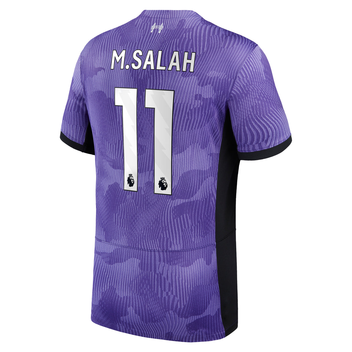 Liverpool Nike Third Stadium Shirt 2023-24 - Kids with M.Salah 11 printing - Kit Captain