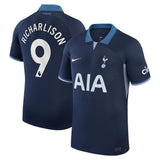 Tottenham Hotspur Nike Away Stadium Shirt 2023-24 with Richarlison 9 printing - Kit Captain