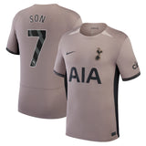 Tottenham Hotspur Nike Third Stadium Shirt 2023-24 - Kids with Son 7 printing - Kit Captain