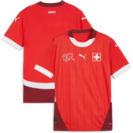 Switzerland Puma Home Shirt 2024 - Kids