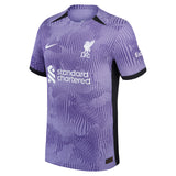 Liverpool Nike Third Dri-Fit Adv Match Shirt 2023-24 with Mac Allister 10 printing - Kit Captain