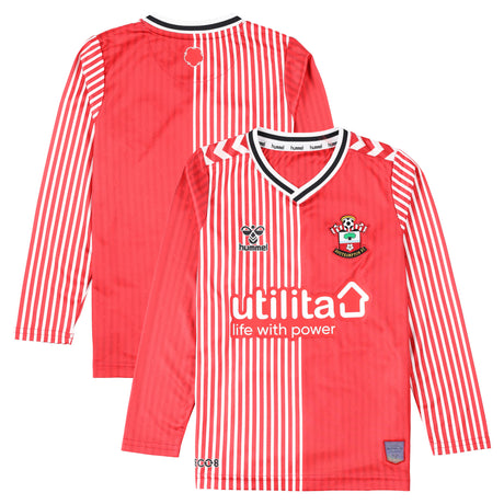 Southampton Home Shirt 2023-34 - Long Sleeve - Kids