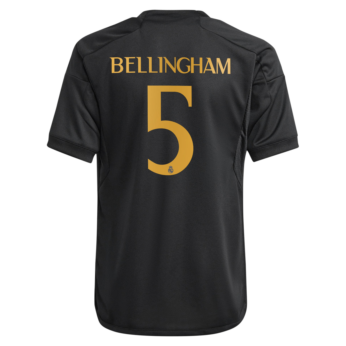 Real Madrid adidas Third Shirt 2023-24 - Kids with Bellingham 5 printing - Kit Captain