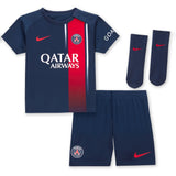 Paris Saint-Germain Nike Home Stadium Kit 2023-24 - Infant with Škriniar 37 printing - Kit Captain