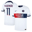 Paris Saint-Germain Nike Away Dri Fit Adv Match Shirt 2023-24 with M.Asensio 11 printing - Kit Captain