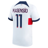 Paris Saint-Germain Nike Away Stadium Shirt 2023-24 with M.Asensio 11 printing - Kit Captain