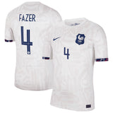 France Women Nike Away Stadium Shirt 2023-24 - Mens with Fazer 4 printing - Kit Captain