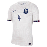 France Women Nike Away Stadium Shirt 2023-24 - Mens with Fazer 4 printing - Kit Captain