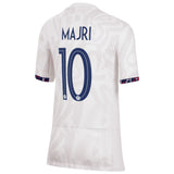 France Women Nike Away Stadium Shirt 2023-24 - Kids with Majri 10 printing - Kit Captain