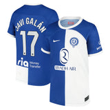 Atletico de Madrid Nike Away Stadium Shirt 2023-24 - Kids with Javi Galán 17 printing - Kit Captain