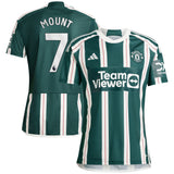 Manchester United EPL adidas Auswärtstrikot 2023–24 – mit Mount 7-Aufdruck