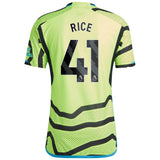 Arsenal adidas Away Shirt 2023-24 with Rice 41 printing - Kit Captain