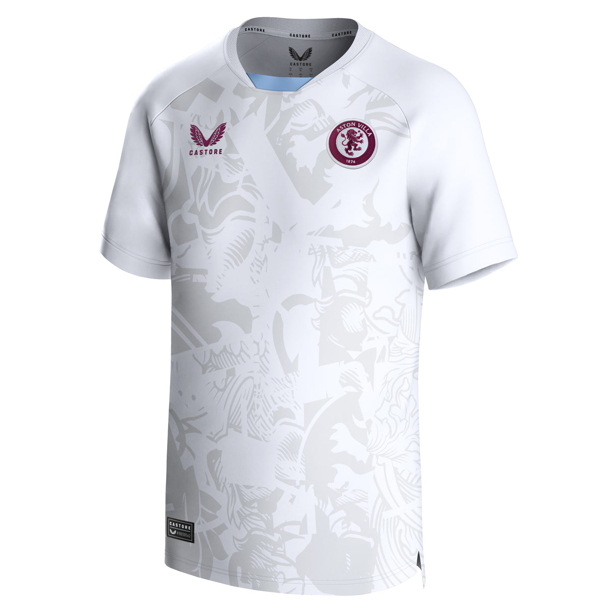 Aston Villa Away Shirt 2023-24 - Kids with Tielemans 8 printing - Kit Captain