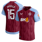 Aston Villa Castore WSLHome Pro Shirt 2023-24 with Parker 15 printing - Kit Captain