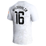 Aston Villa WSL Castore Away Shirt 2023-24 with McLoughlin 16 printing - Kit Captain