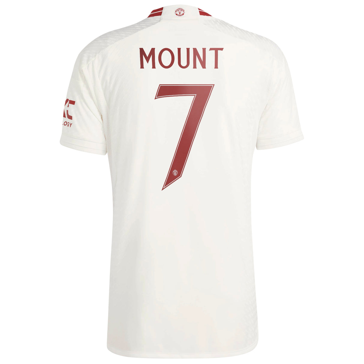 Manchester United Cup Third Authentic Shirt 2023-24 with Mount 7 printing - Kit Captain