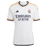 Real Madrid adidas Home Shirt 2023-24 with Arda Güler 24 printing - Kit Captain