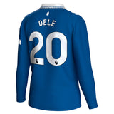 Everton Hummel Home Shirt 2023-24 - Long Sleeve - Kids with Dele 20 printing - Kit Captain