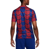 Barcelona Nike Pre Match Top - Royal Blue