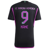 FC Bayern adidas Away Shirt 2023-24 - Harry Kane 9 - Kit Captain