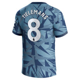 Aston Villa Third Shirt 2023-24 with Tielemans 8 printing - Kit Captain