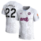 Aston Villa Castore Away Pro Shirt 2023-24 with Zaniolo 22 printing - Kit Captain