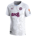 Aston Villa Castore Away Pro Shirt 2023-24 with Zaniolo 22 printing - Kit Captain