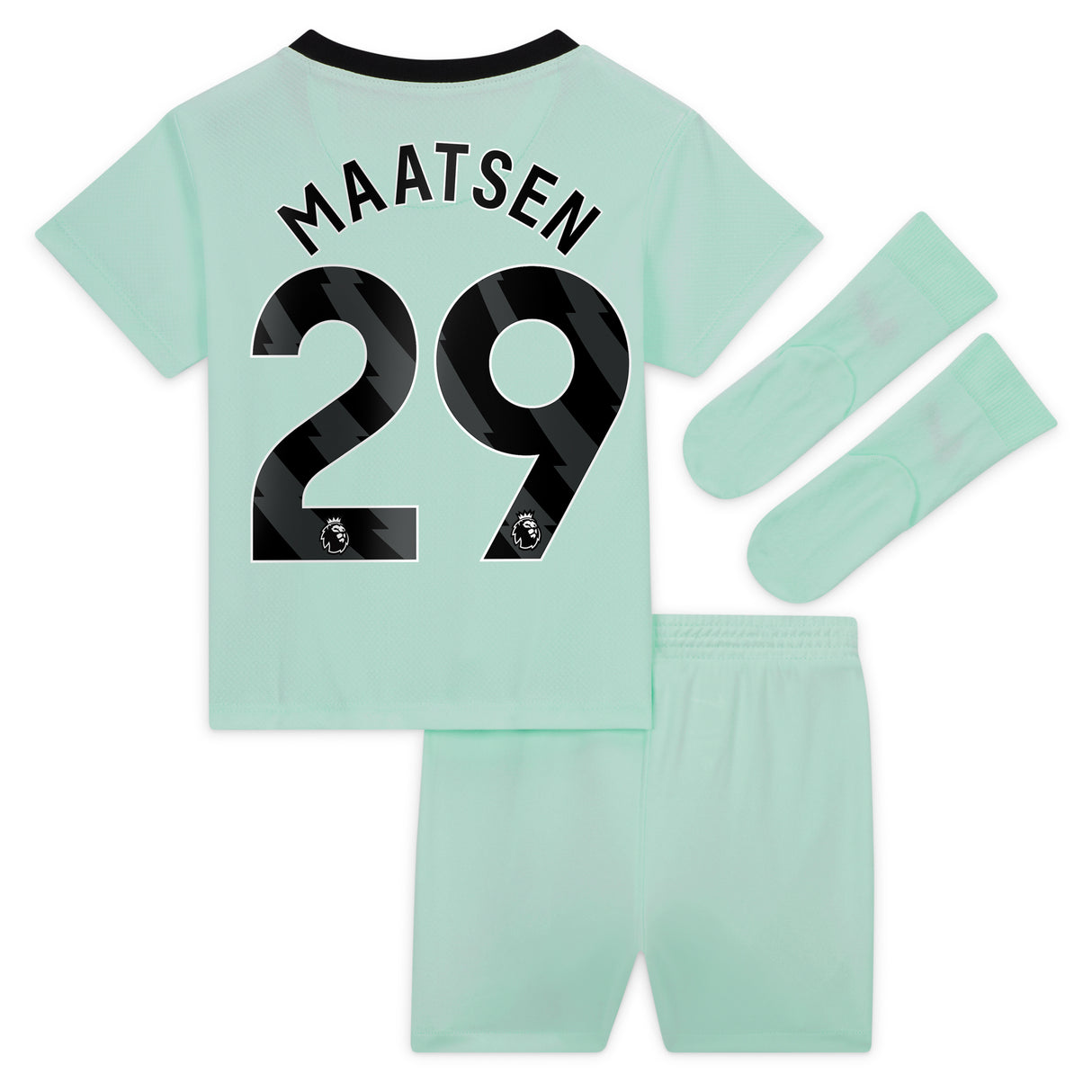 Chelsea Third Stadium Kit 2023-24 - Infants with Maatsen 29 printing - Kit Captain