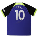 Harry Kane Tottenham Hotspur Autographed 2022-23 Blue Nike Replica Jersey - Kit Captain