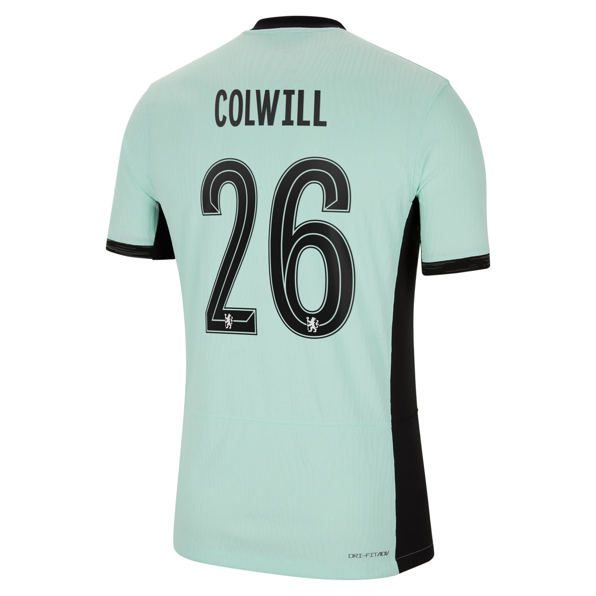 Chelsea Cup Third Vapor Match Shirt 2023-24 with Colwill 26 printing - Kit Captain