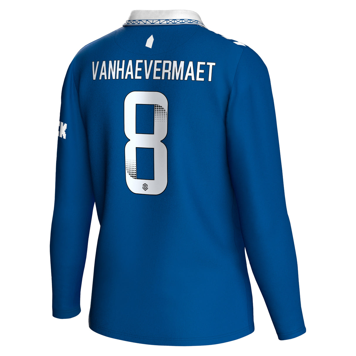 Everton WSL Hummel Home Shirt 2023-24 - Long Sleeve - Kids -  Vanhaevermaet 8 printing - Kit Captain