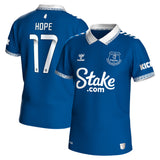 Everton WSL Hummel Home Shirt 2023-24 - With Hope 17 Printing - Kit Captain