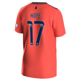 Everton WSL Hummel Away Shirt 2023-24 - Kids - With Hope 17 Printing - Kit Captain