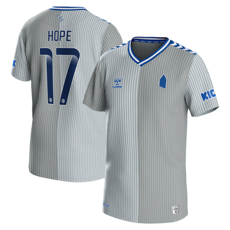 Everton WSL Hummel Third Shirt 2023-24 - Kids with Hope 17 printing - Kit Captain