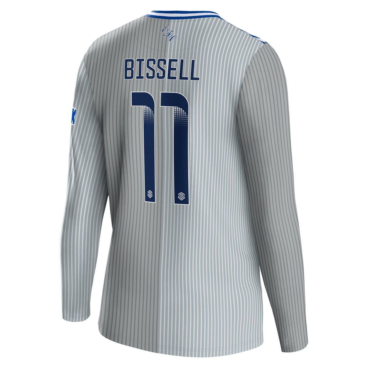 Everton WSL Hummel Third Shirt 2023-24 - Long Sleeve - Kids - with Bissell 11 printing - Kit Captain