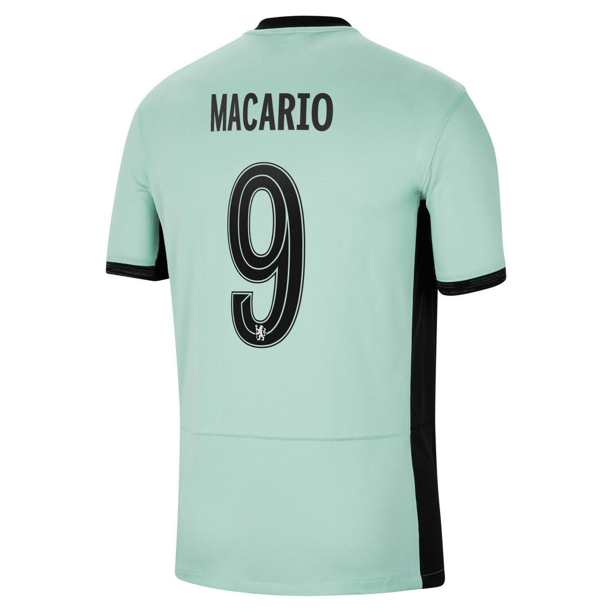 Chelsea Third Stadium Shirt 2023-24 with Macario 9 printing - Kit Captain